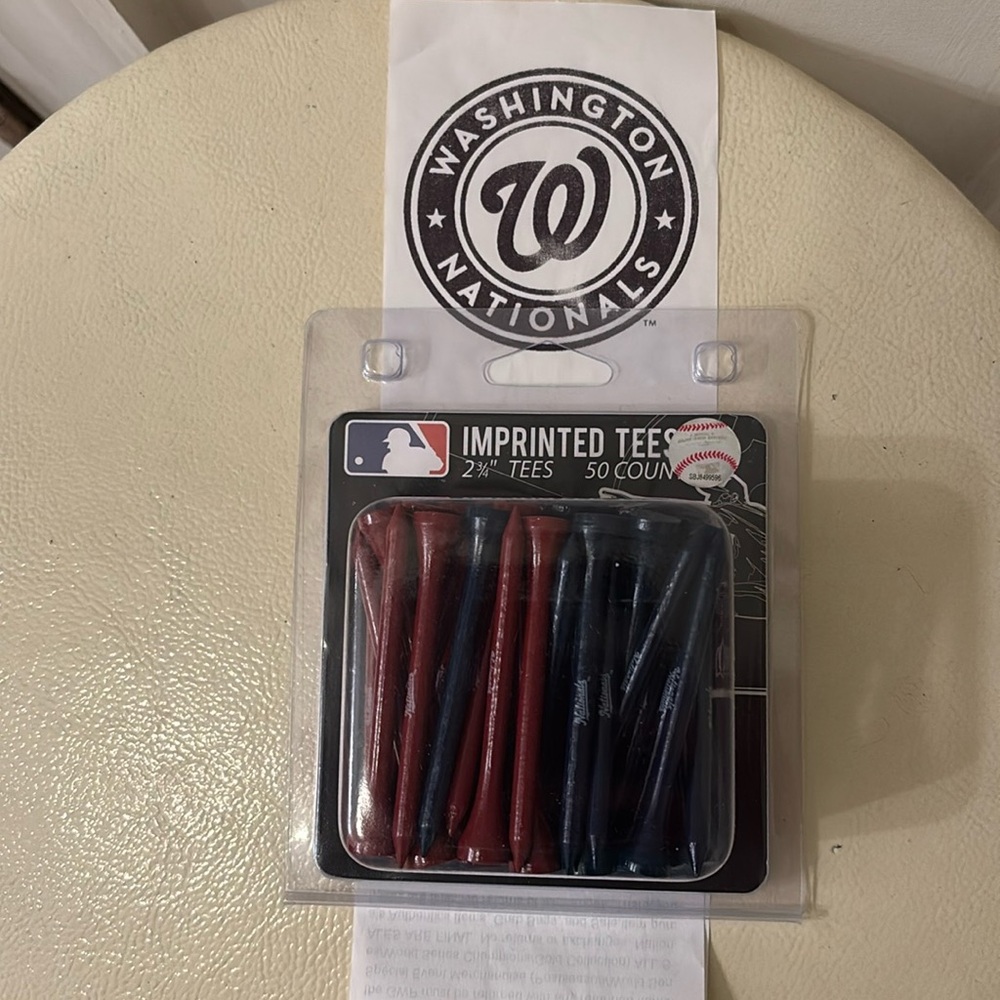 Washington Nationals Golf Tees